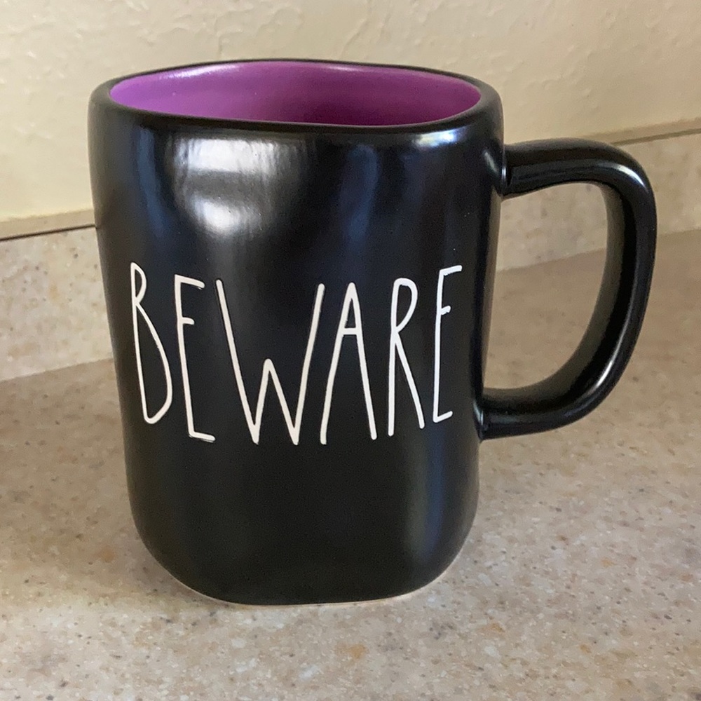 Rae Dunn Beware Halloween Mug